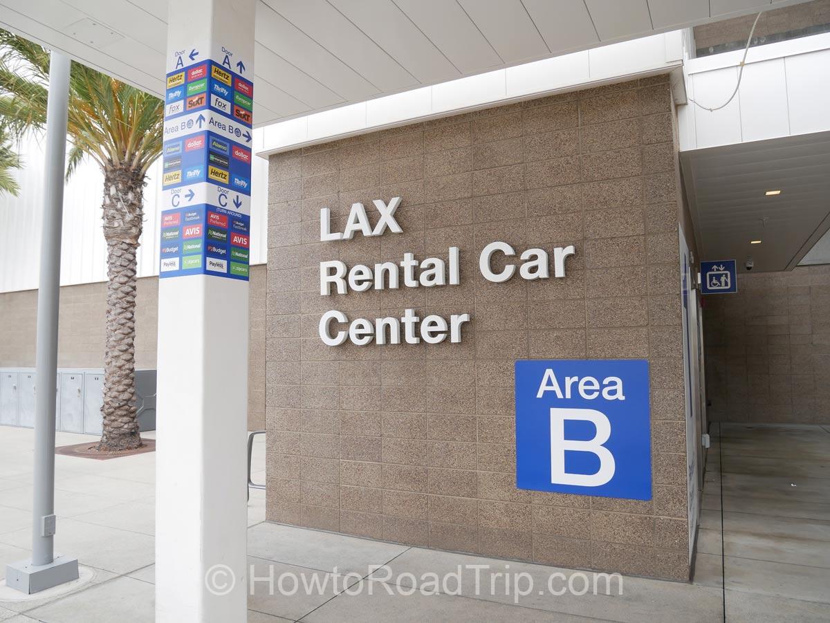 LAX rental car center