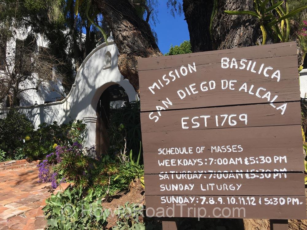 Mission Basilica San Diego de Alcalá.