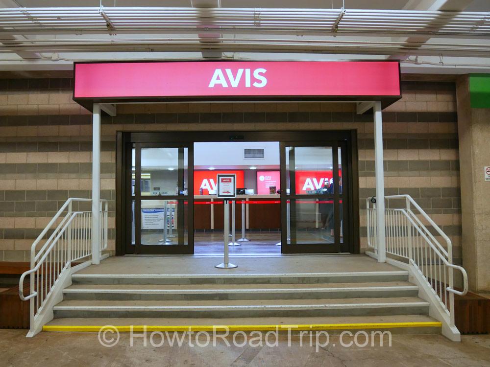 avis ホノルル空港店