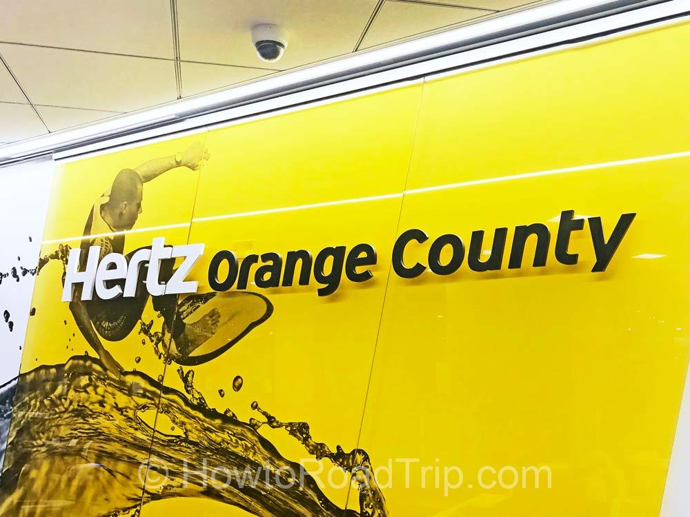 ハーツレンタカー オレンジカウンティー ジョンウェイン空港の利用方法 Howtoroadtrip Com