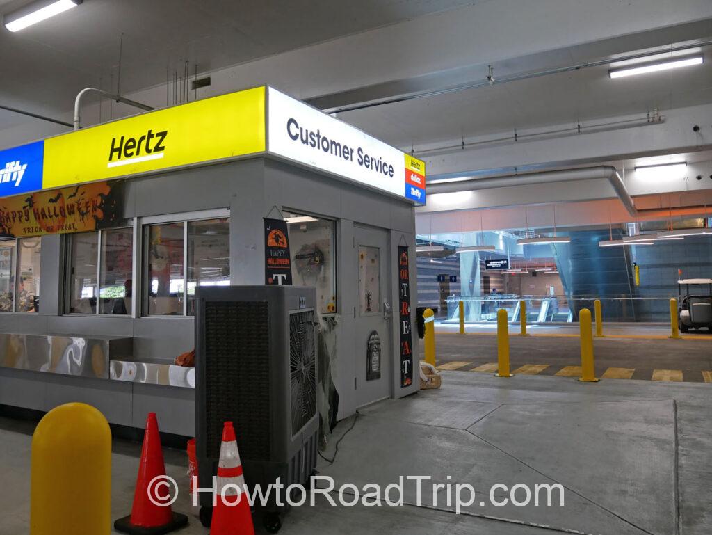 hertz customer service office at hnl