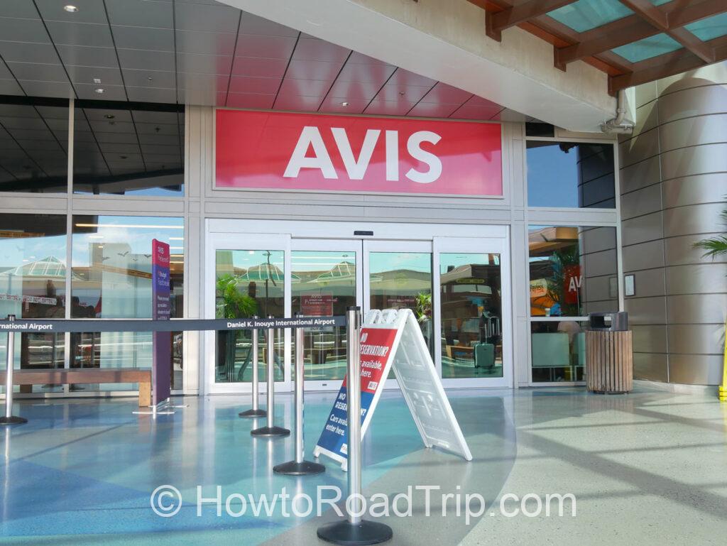 Avis at HNL