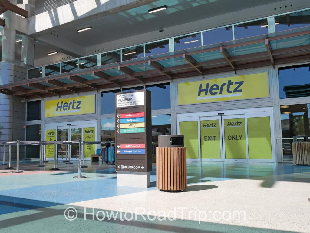 hertz HNL location