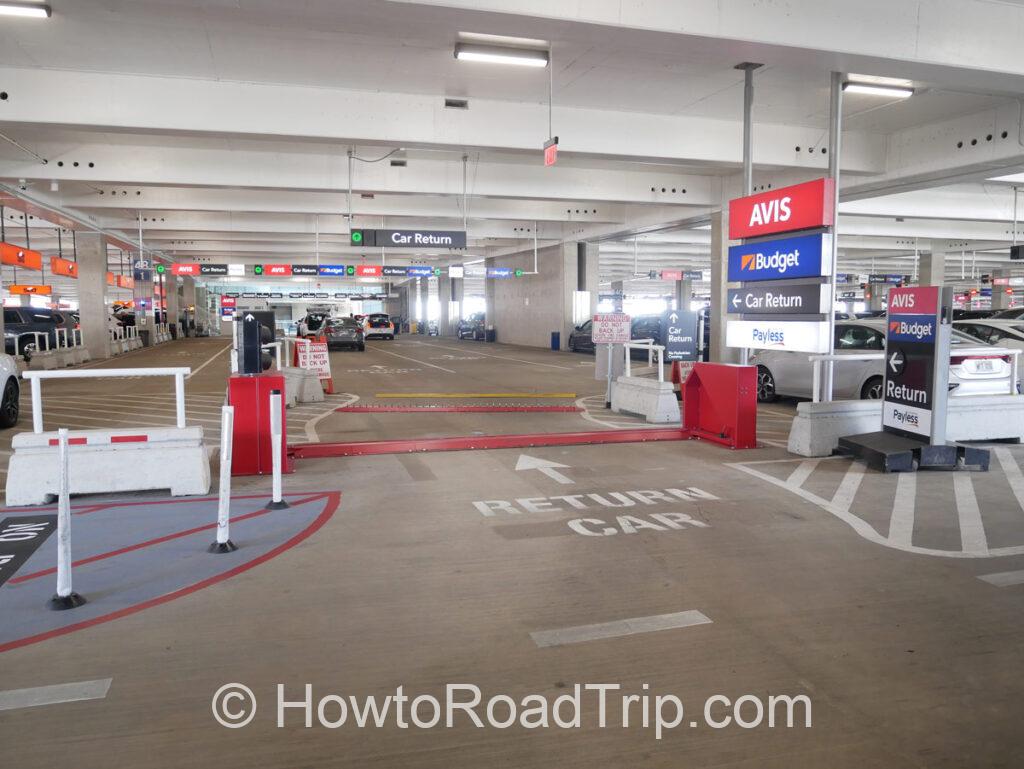 avis return at HNL