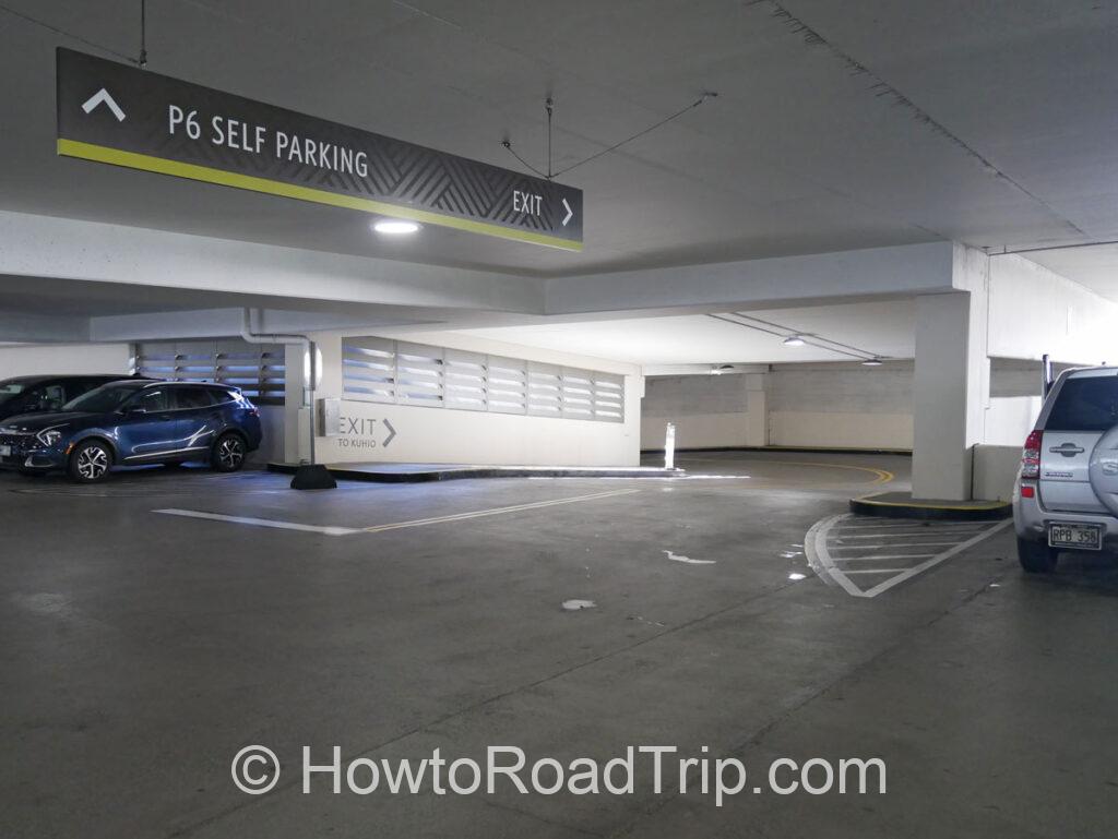 international market place 5F parking exit