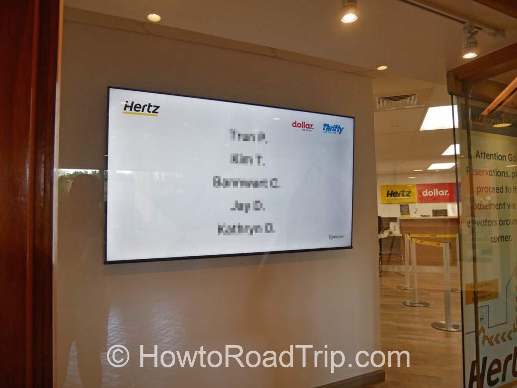 waikiki hyatt dollar name board