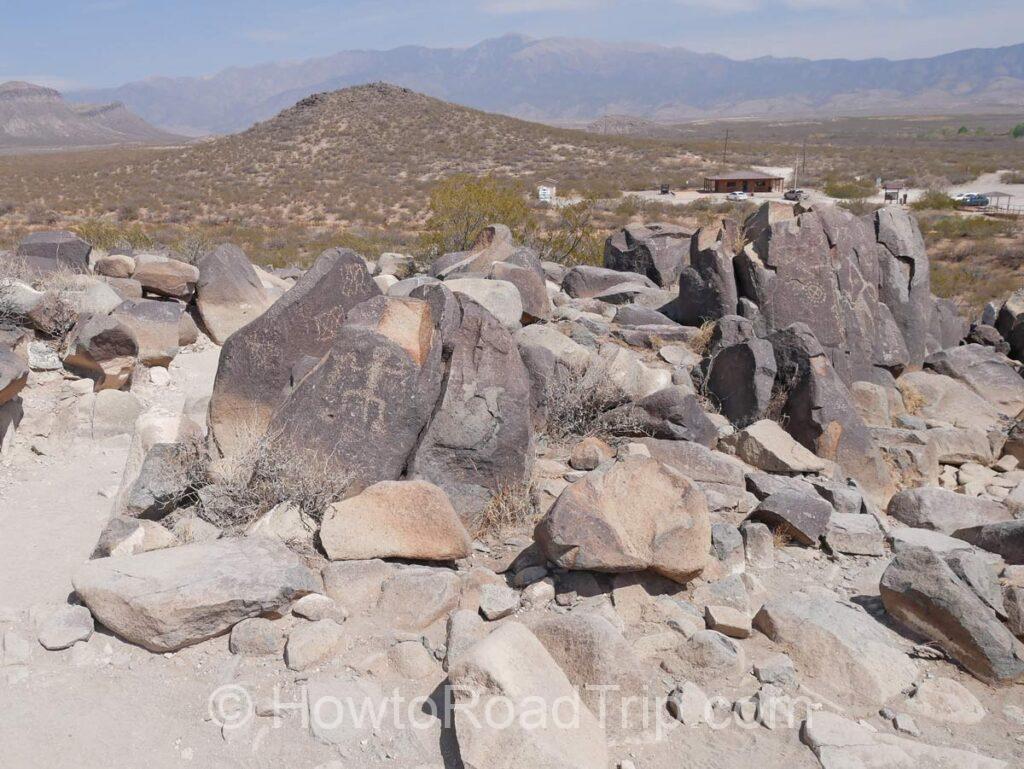 Petroglyphs at Three Rivers Petroglyph Site