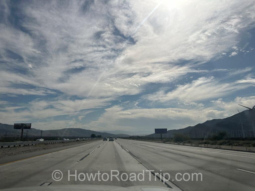 I-10 to Palmsprings