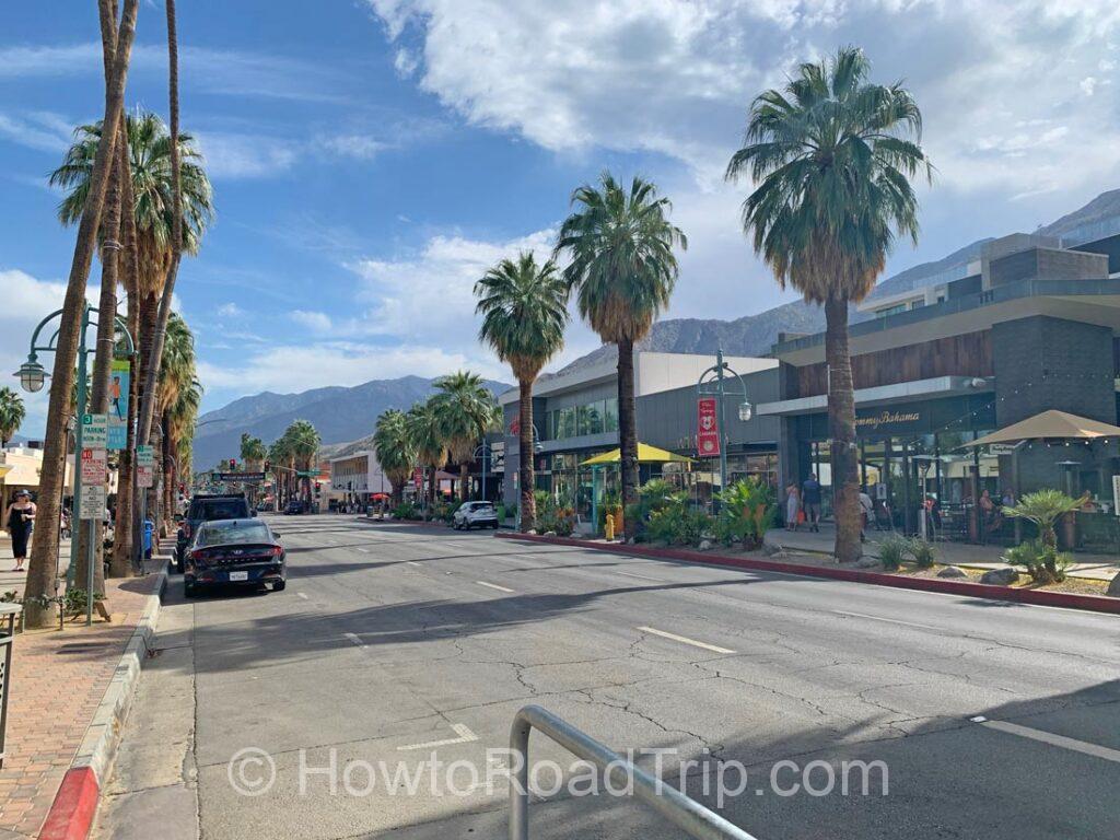 palm springs down town
