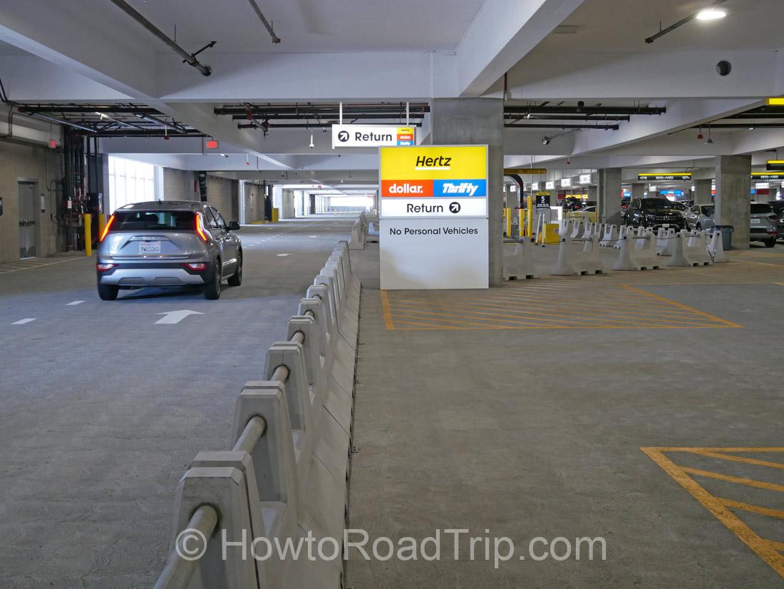 hertz return at lax
