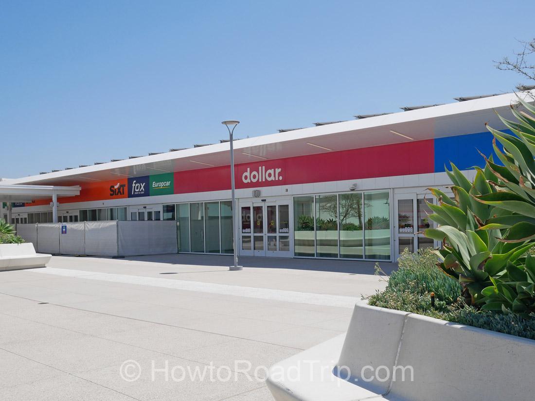 dollar location at lax