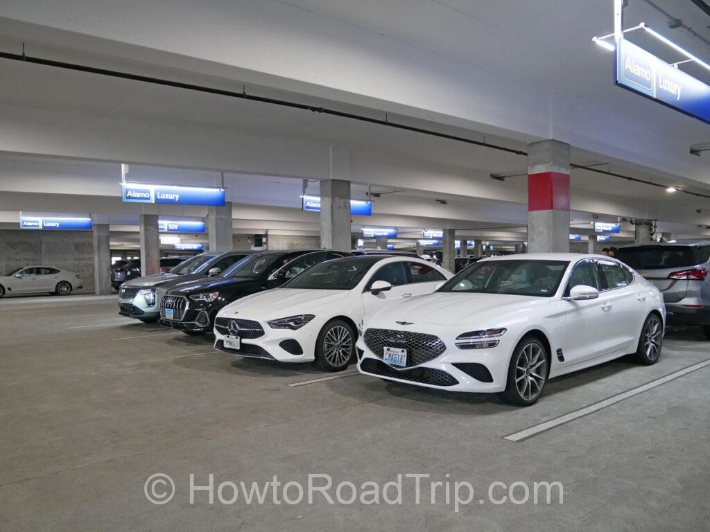 alamo lux fleet at lax