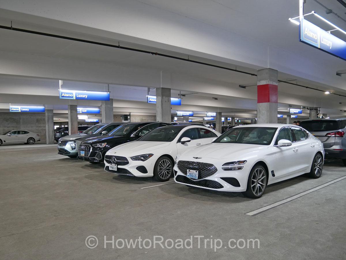 alamo lux fleet at lax