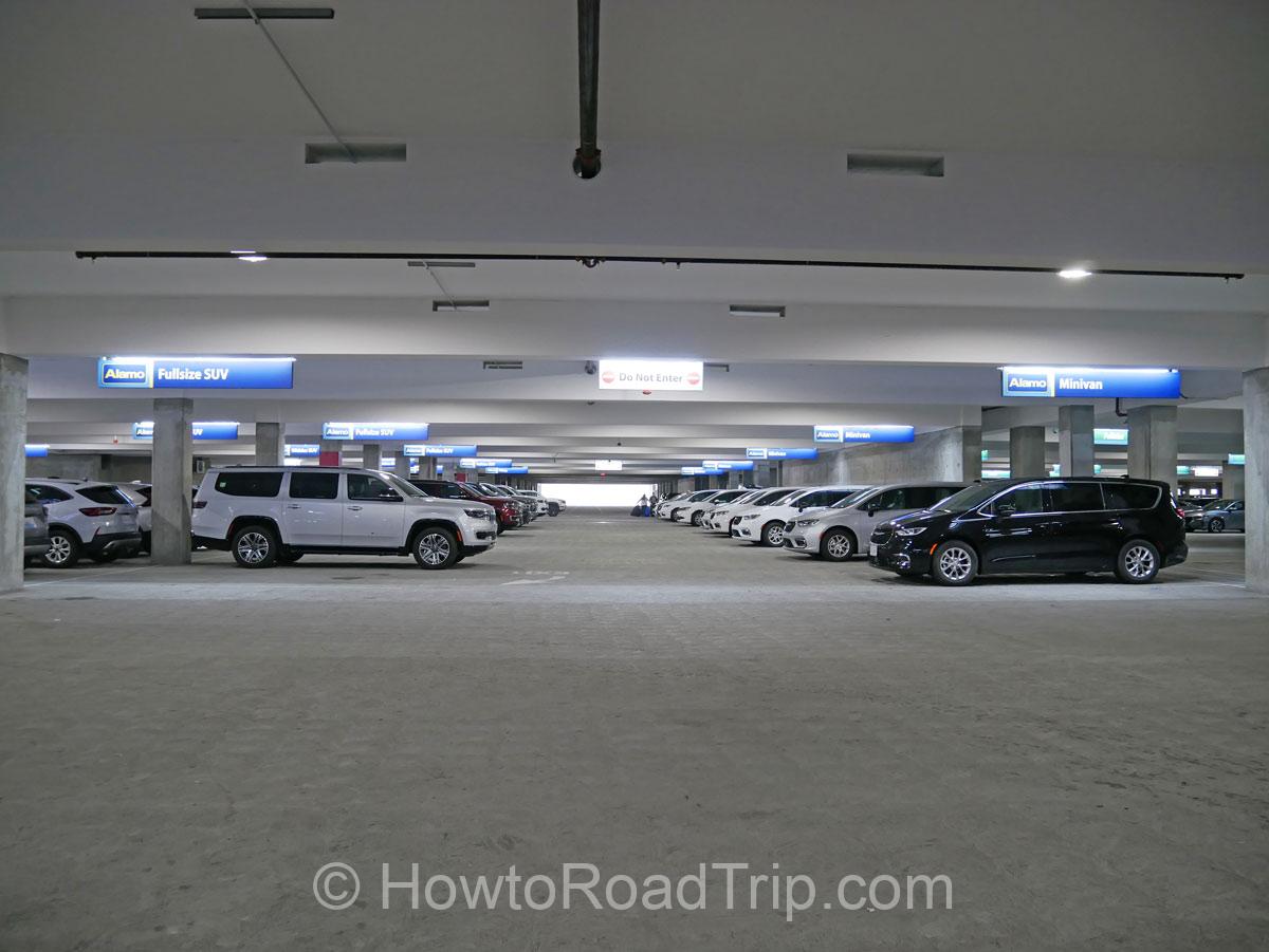 Alamo parking