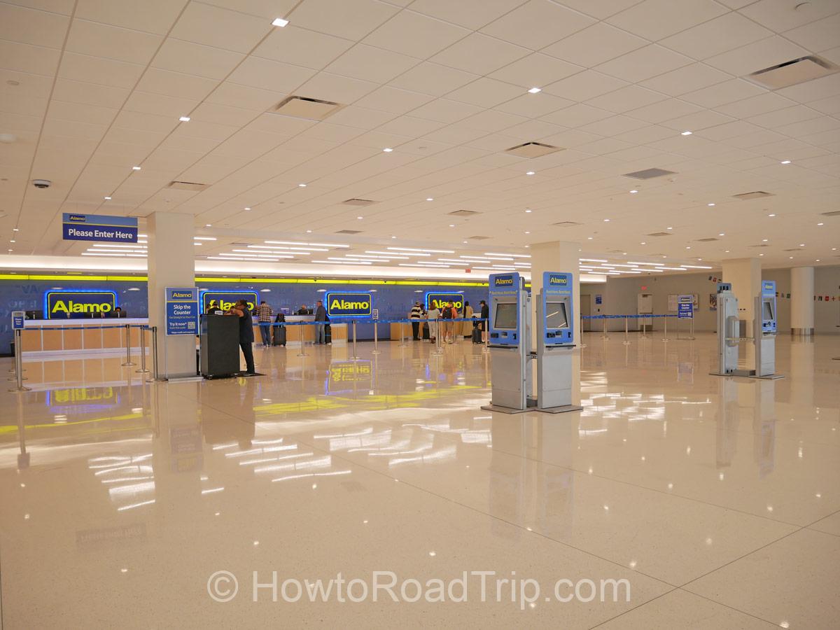 ALAMO Counter at lax