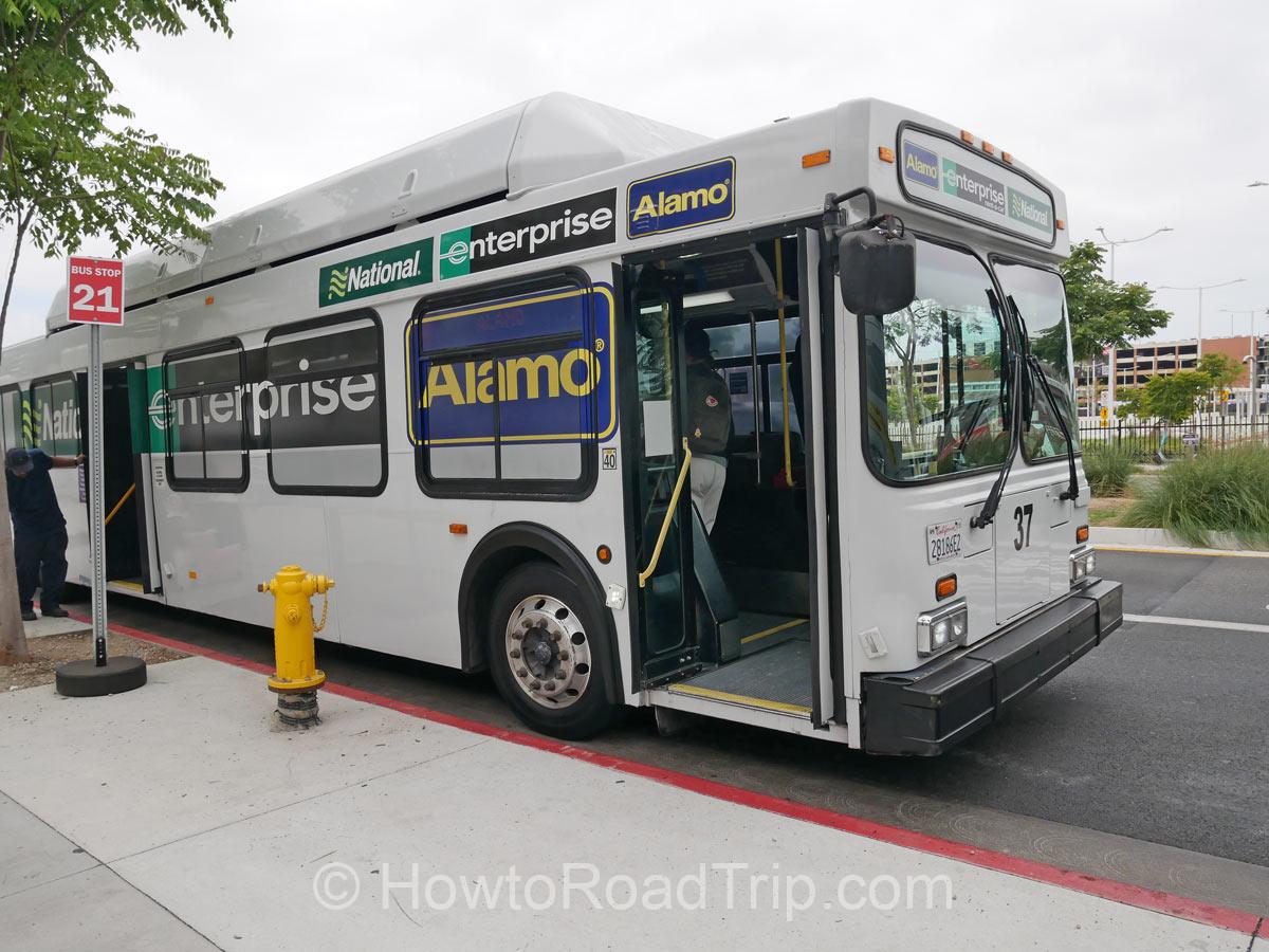 Alamo shuttle to lax