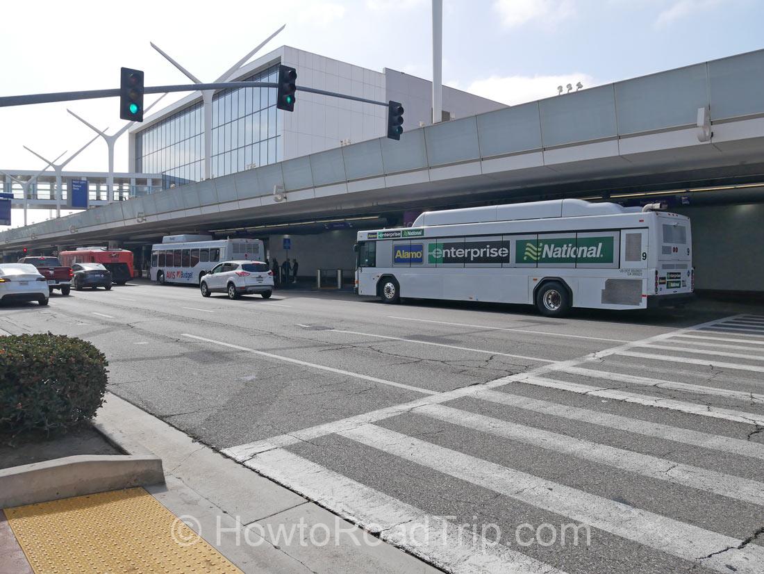 national shuttle at lax