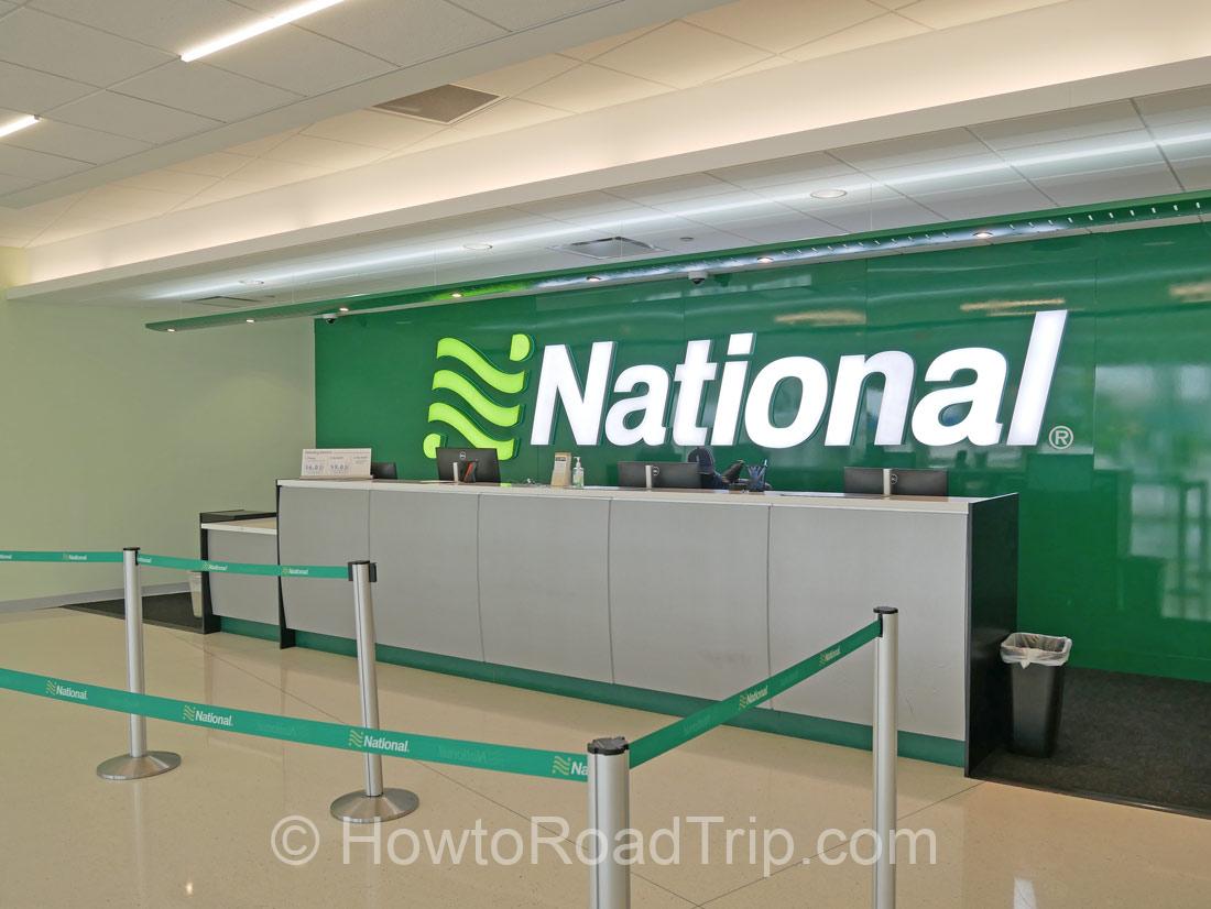 national counter at LAX