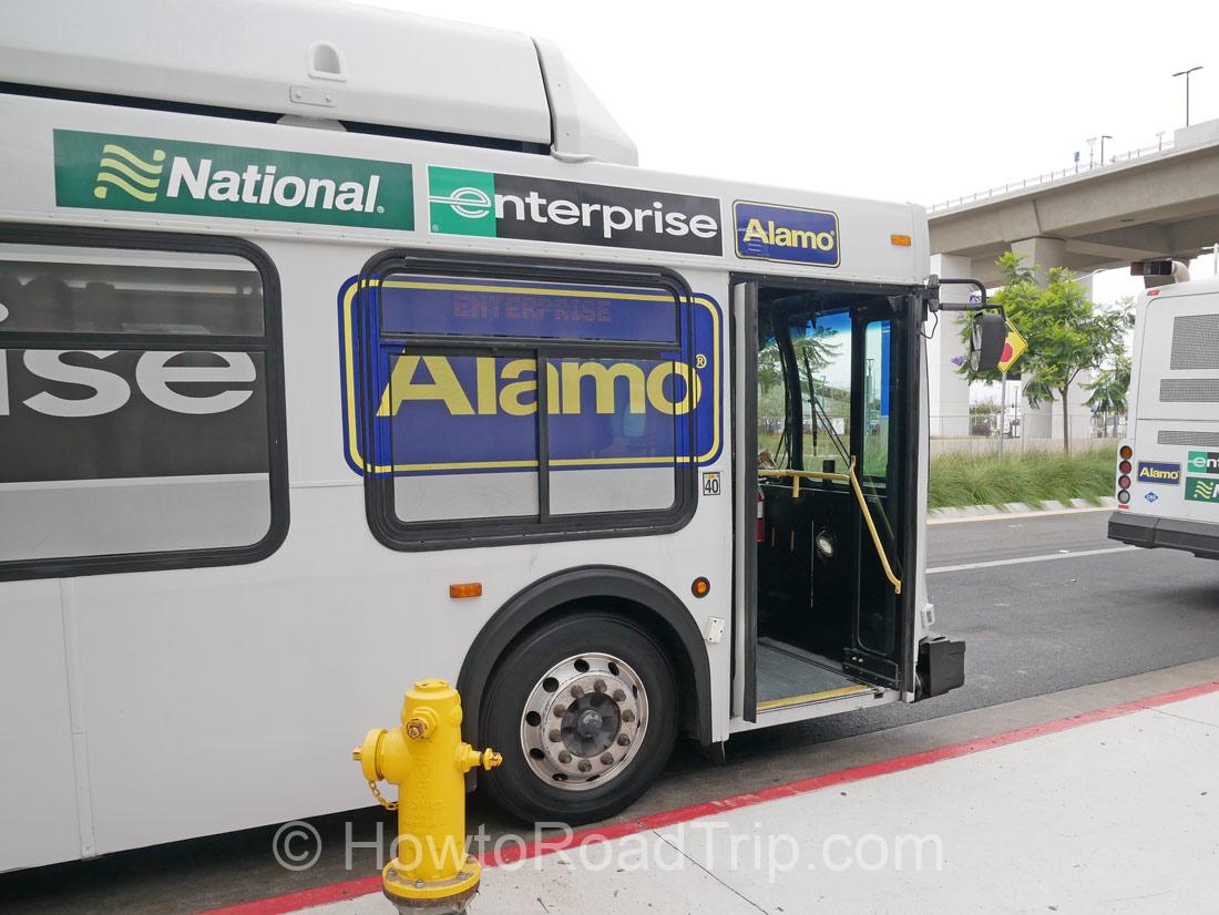 national shuttle to lax